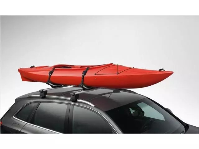 4G0071127 - Hauling: Kayak Holder - Black for Audi: A3, A3 Quattro, A3 Sportback e-tron, A4 allroad, A4 Quattro, A5 Quattro, A5 Sportback, A6 allroad, A6 Quattro, A7 Quattro, A7 Sportback, A8 Quattro, e-tron GT, e-tron S, e-tron S Sportback, e-tron Sportback, Q3, Q4 e-tron, Q5, Q7, Q8, Q8 e-tron, RS3, RS5, RS5 Sportback, RS7, S3, S4, S5, S5 Sportback, S6, S7, S8, SQ5, SQ7, SQ8, TT Quattro, TT RS Quattro, TTS Quattro Image