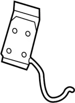 886356SA0A - Body: Seat Back Heater for Infiniti Image