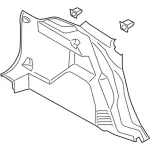 CJ5Z7855147CA - : Quarter Trim Panel for Ford: Escape Image