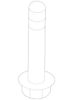 824564 - : Engine Cradle Rear Bolt for Mercedes-Benz Image