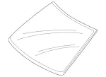 216670030139 - Windows: Windshield for Mercedes-Benz Image