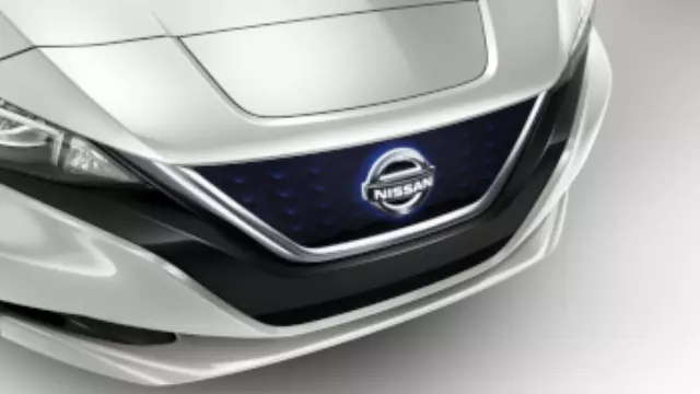 F28905SK0A - Exterior: 2018-2023 Nissan LEAF - Exterior Emblem, Illuminated Grille for Nissan: LEAF Image