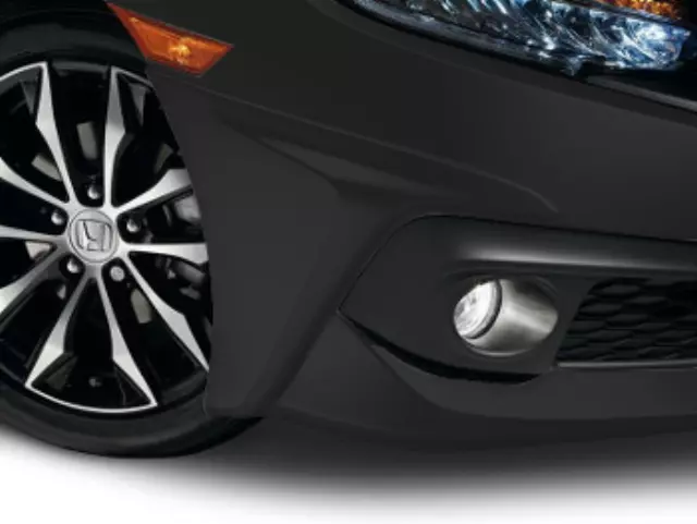 8F01TBA110 - : UNDERBODY SPOILER (FRONT) (2016+ CIVIC) *NH731P* (CRYSTAL BLACK PEARL) for Honda: Civic Image