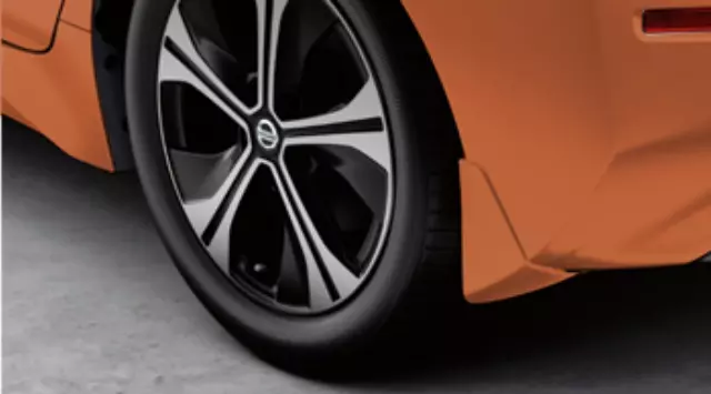 T99J26WK0B - : Splash Guards - Rear EBL - Sunset Drift ChromaFlair for Nissan: LEAF Image