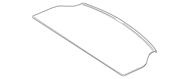 17169008009F40 - Body: Rear Cover for Mercedes-Benz Image