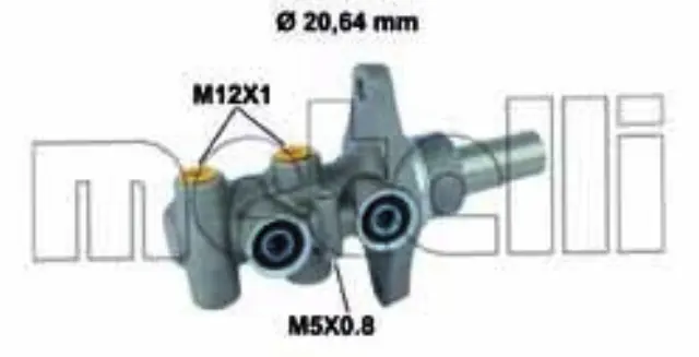 50810 - Brakes &amp; Brake Parts: Metelli Brake Master Cylinder for METELLI Image