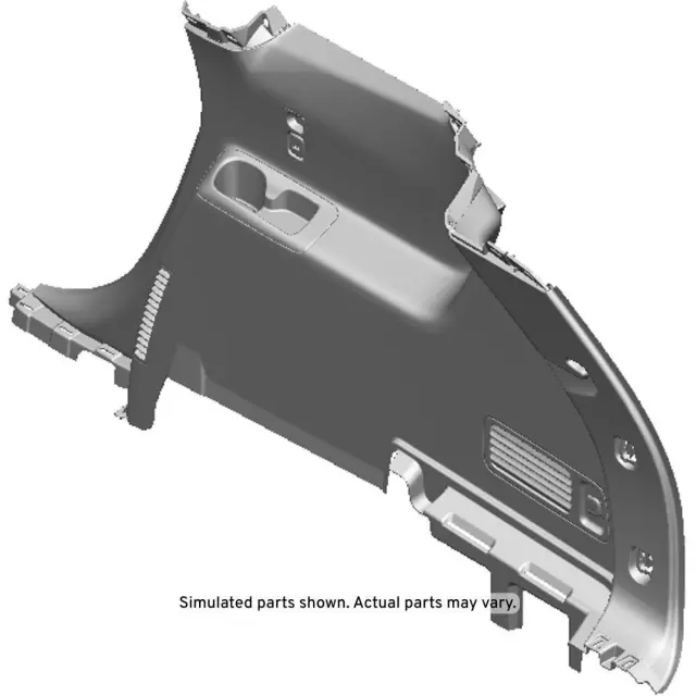 84677053 - : Lower Quarter Trim for Buick: Enclave Image