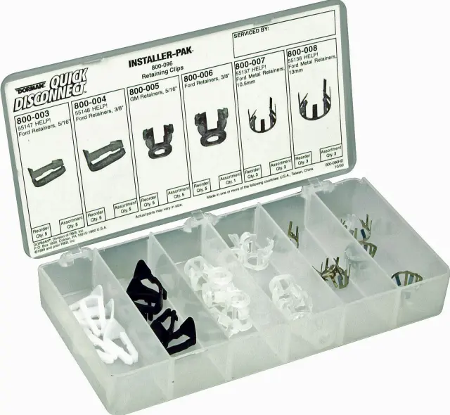 800096 - : Quick Connector Tech Tray - Retaining Clips - 26 Pieces for Dorman Image