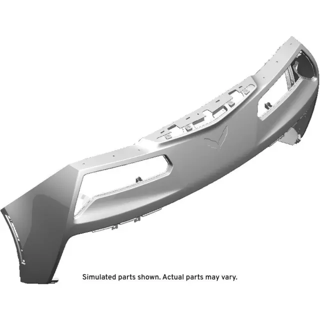 84411647 - : Part# 84411647 Generic Gray Rear Bumper Upper Fascia for Chevrolet: Corvette Image