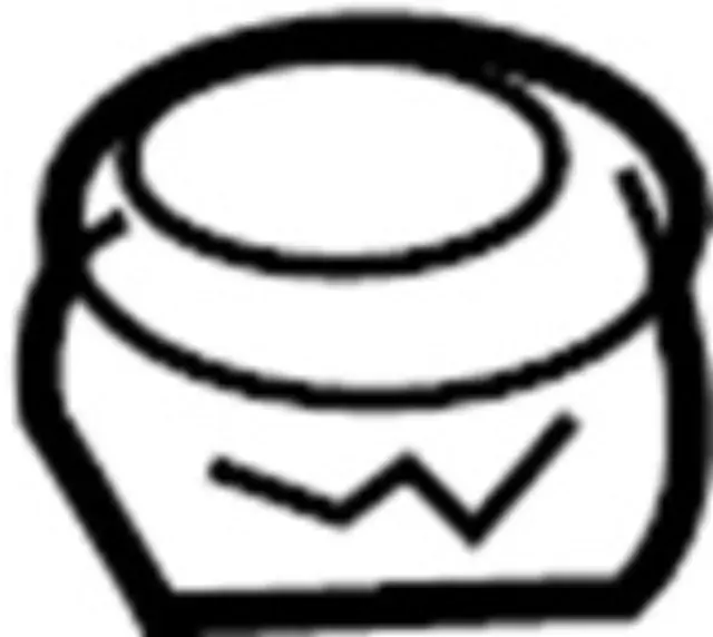 1655931U00 - Engine: Air Cleaner Assembly Bushing for INFINITI: FX35, FX45, G20, G35, I30, JX35, Q45, QX4, QX56, QX60 Image