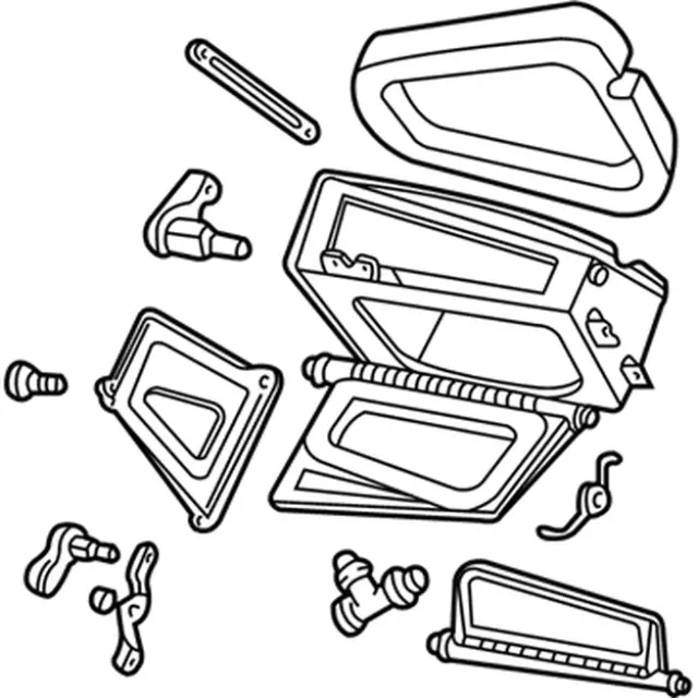 F6DZ19C590A - HVAC: Air Duct for Ford: Taurus | Mercury: Sable Image