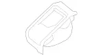 20586800397H52 - Body: Child Seat Bracket for Mercedes-Benz Image