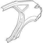 BMTZ5827841A - Body: Quarter Panel for Ford: Focus Image