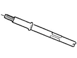 F5OY3468A - Suspension: Strut Rod for Lincoln: Continental Image
