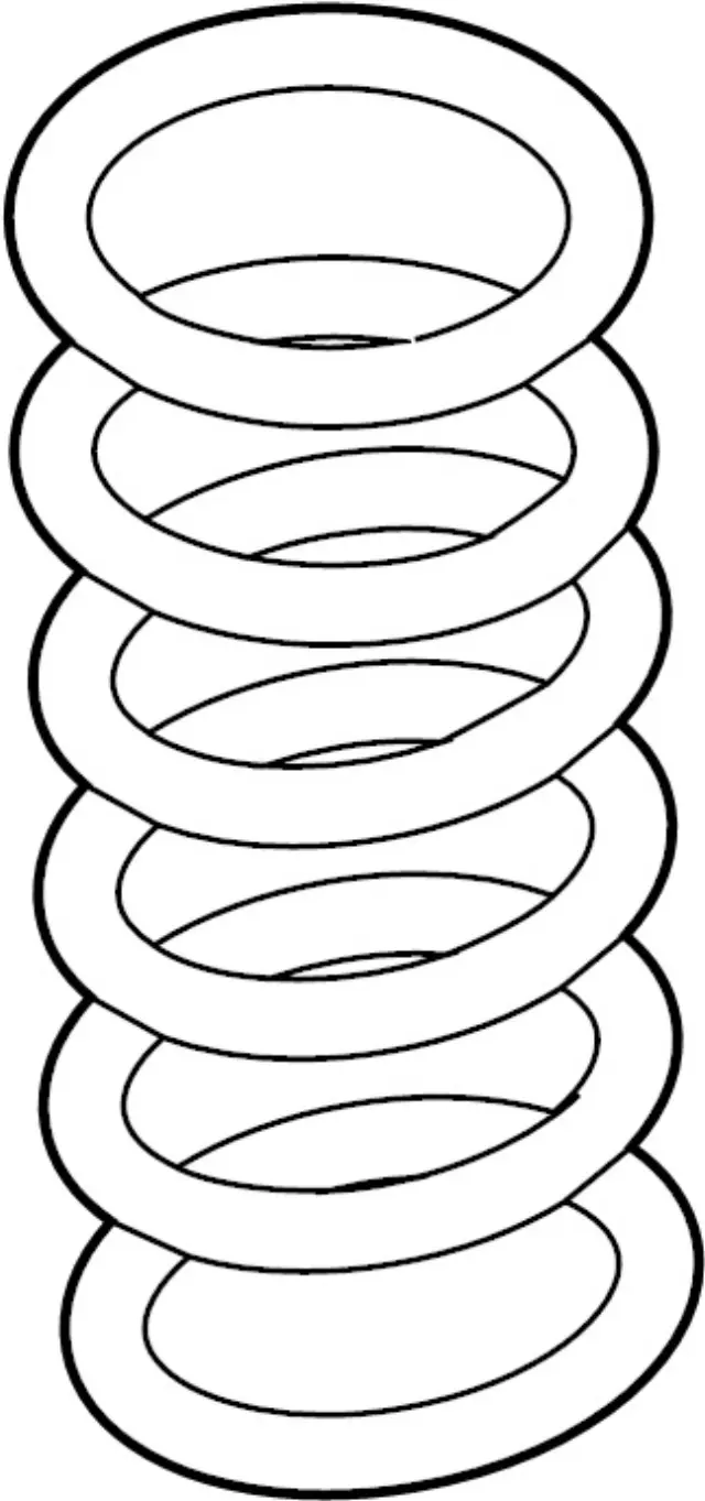 550201LA8C - Suspension: Coil Spring for INFINITI: QX56, QX80 Image