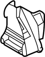 27125AM60A - HVAC: Duct for INFINITI: FX35, FX45, G35 Image