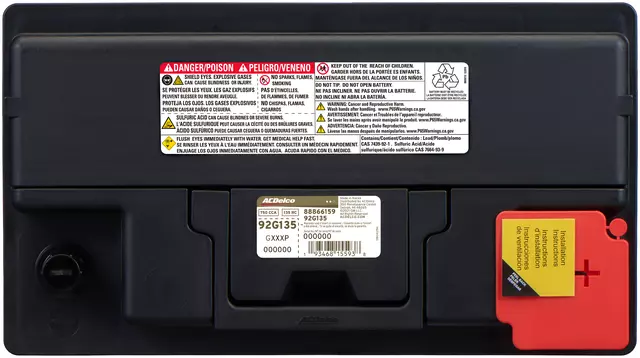 Battery - ACDelco (92G135)