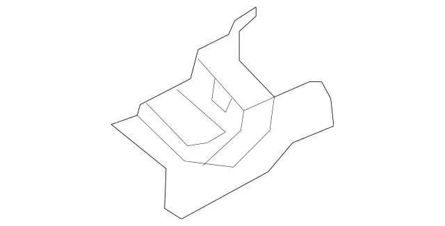 2136927700 - Trim and Lining: Absorber for Mercedes-Benz: E300, E350, E43 AMG, E53 AMG, E63 AMG S Image image