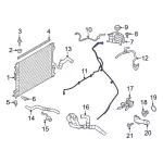 K2GZ8063E - : Connector Hose for Ford: Edge | Lincoln: Nautilus Image