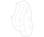 6397400635 - : Upper Latch for Mercedes-Benz Image