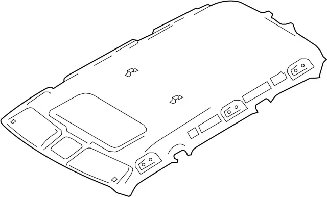 739101V91B - Body: Headliner for INFINITI: QX80 Image
