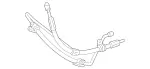 9064662381 - Steering: Pressure Hose for Mercedes-Benz Image