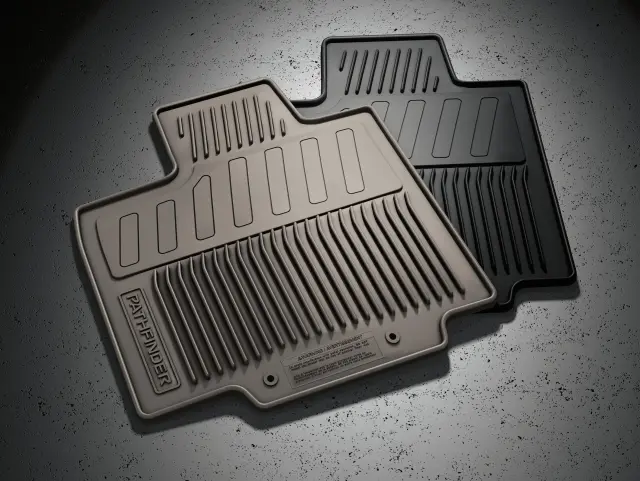 999E1XZ002 - Interior: All-Season Floor Mats (4-Piece / Chocolate for Nissan: NV3500, Pathfinder Image