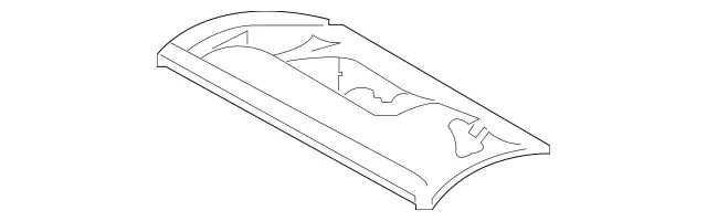 2306180359 - Substructure: Rear Floor for Mercedes-Benz: SL500, SL55 AMG, SL550, SL600, SL63 AMG, SL65 AMG Image image