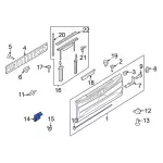 ML3Z99107B72A - Body: Lower Bracket for Ford Image
