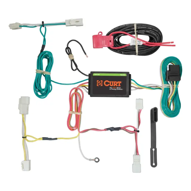 56261 - : Custom Wiring Harness, 4-Way Flat Output, Select Toyota Sienna for CURT Image