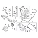 L1MZ6750A - Engine: Dipstick for Ford: Explorer, F-150, Police Interceptor Utility | Lincoln: Aviator Image