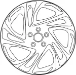 D03005DA3C - : Wheel, Alloy for Infiniti Image