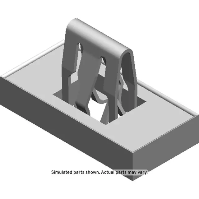 11609697 - Body: Applique Panel Clip for Cadillac: ATS, SRX | Chevrolet: Equinox, Malibu, Malibu Limited | GMC: Terrain | Hummer: H3, H3T Image