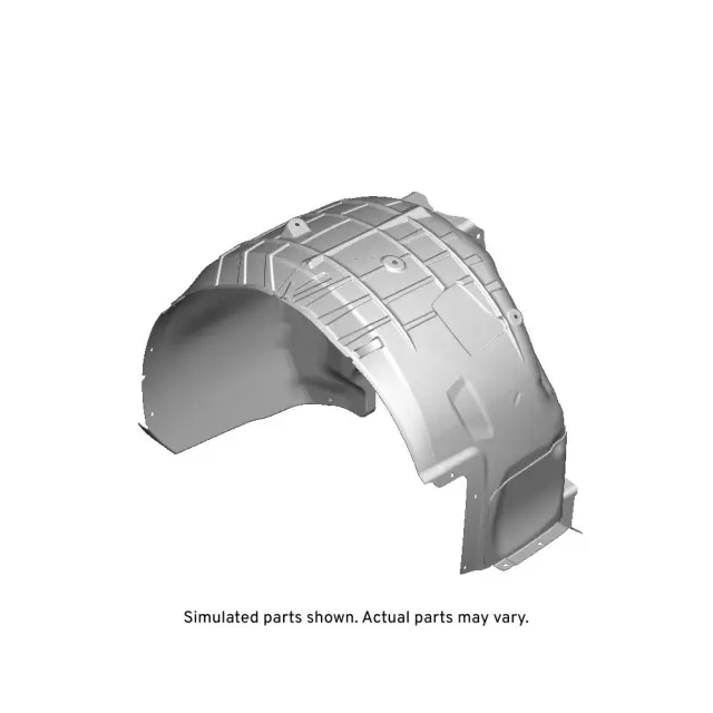 85013962 - : Quarter Panel Splash Shield for Chevrolet: Corvette Image