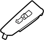 829606P000 - Body: Switch Bezel for INFINITI: Q45 Image