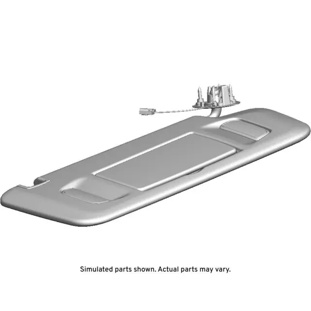 84195206 - : 2017-2019 GMC Acadia - Shale Passenger Side Sunshade for GMC: Acadia Image