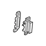 DT1Z6122666AC - : 2019-2023 Ford Transit Connect - Handle, Inside for Ford: Transit Connect Image