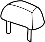 864006J800 - : Headrest for Infiniti Image