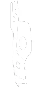 1776200401 - Cowl, Front Panel: Firewall for Mercedes-Benz: 180A, 180b, 220a, A220, A35 AMG, CLA250, CLA35 AMG, CLA45 AMG, CLA45 AMG S, GLA250, GLA35 AMG, GLA45 AMG, GLB250, GLB35 AMG Image