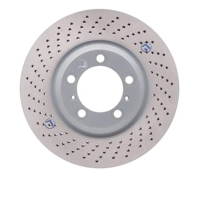 92002040D - Brakes &amp; Brake Parts: DFC Hi-Carbon Alloy Rotor - Drilled for DYNAMIC FRICTION Image