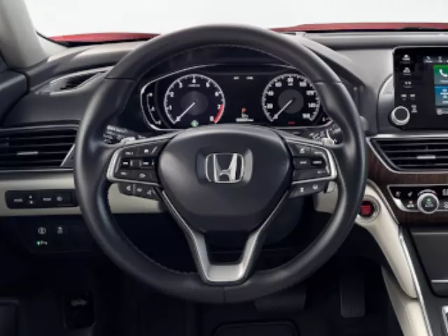 8U97TVA110A - Interior: Heated Steering Wheel (W/Paddle Shifters) for Honda: Accord Image