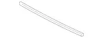 2158880185 - Attachment Parts: Trim Bar for Mercedes-Benz Image