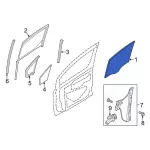 DT1Z6121411B - : Door Glass for Ford: Transit Connect Image