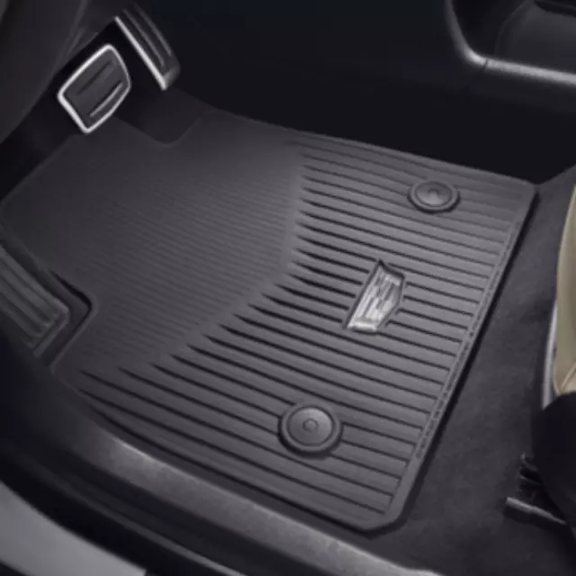 84988006 - : First And Second-Row Premium All-Weather Floor for Cadillac: XT6 Image