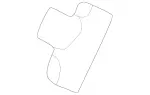 2106710141 - Body: Drip Molding Spacer for Mercedes-Benz Image