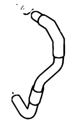 1629550060 - : Engine Coolant Hose for Toyota Image