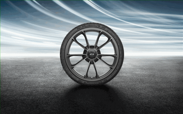 99104460148 - Wheels: 20-Inch GT3 Winter Wheel-And-Tire Set Painted for Porsche: 911 Image