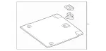 21768028019J36 - : Lining, Trunk Floor for Mercedes-Benz Image
