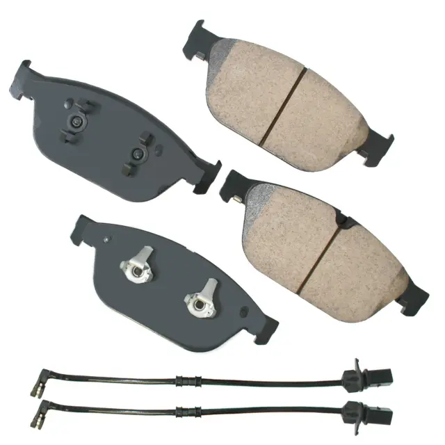 EUR1546 - Brakes &amp; Brake Parts: Akebono EURO Ultra Premium Ceramic Disc Brake Pad Kit for AKEBONO Image