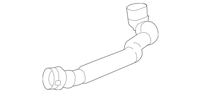 2055014784 - Radiator: Coolant Filling Hose for Mercedes-Benz: C350e, C400, C43 AMG, C450 AMG Image image